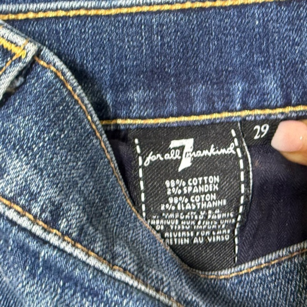 7 For All Mankind Cropped Boot Cut‎ - Picture 8 of 9